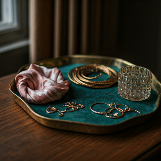 Aksesuāru second-hand izvēle THRIFT. veikalā Ādažos.